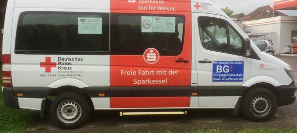 Der Bürgerbus der Gemeinde Welver.