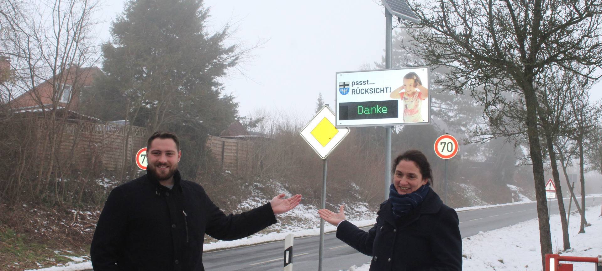 In Möhnesee-Stockum steht jetzt eine fest installierte Messanlage.