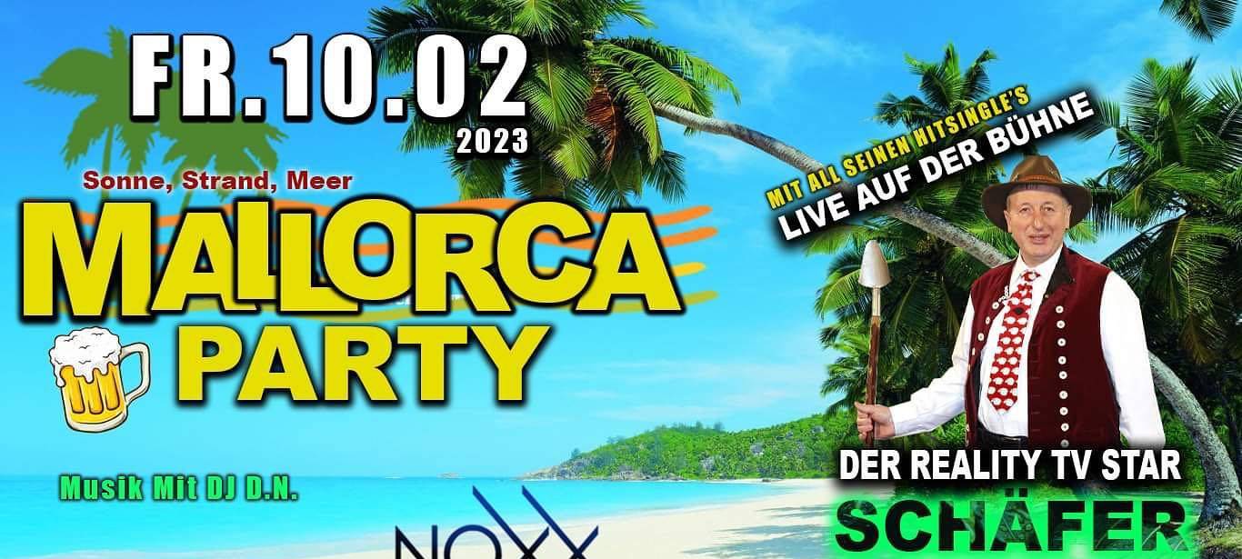 Mallorca Party mit Schäfer Heinrich