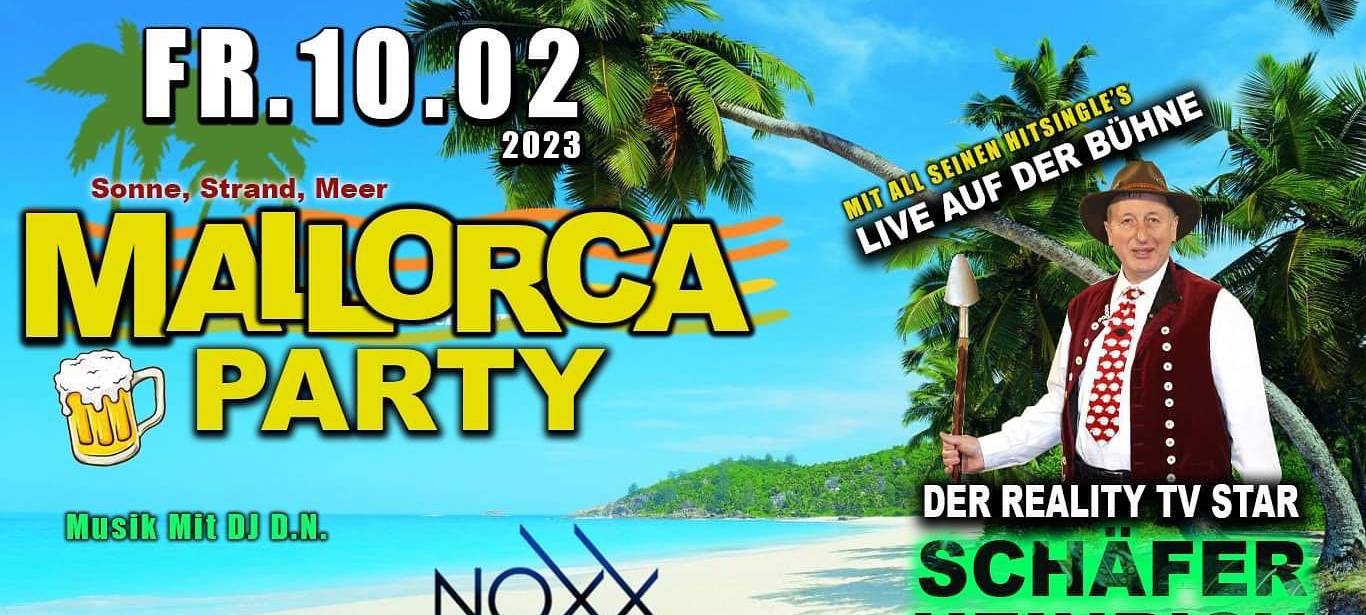 Mallorca Party mit Schäfer Heinrich