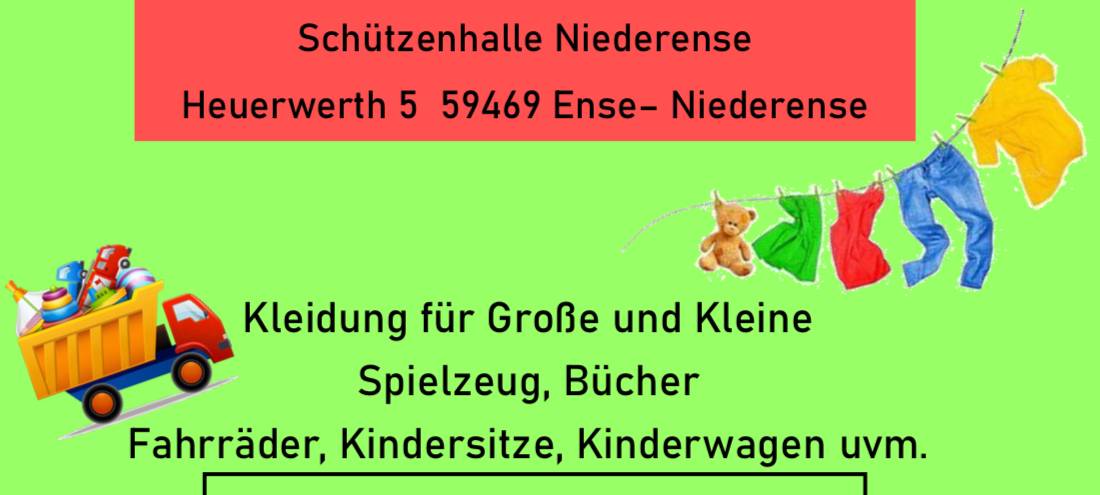 1. Niederenser Kinderklamottenmarkt