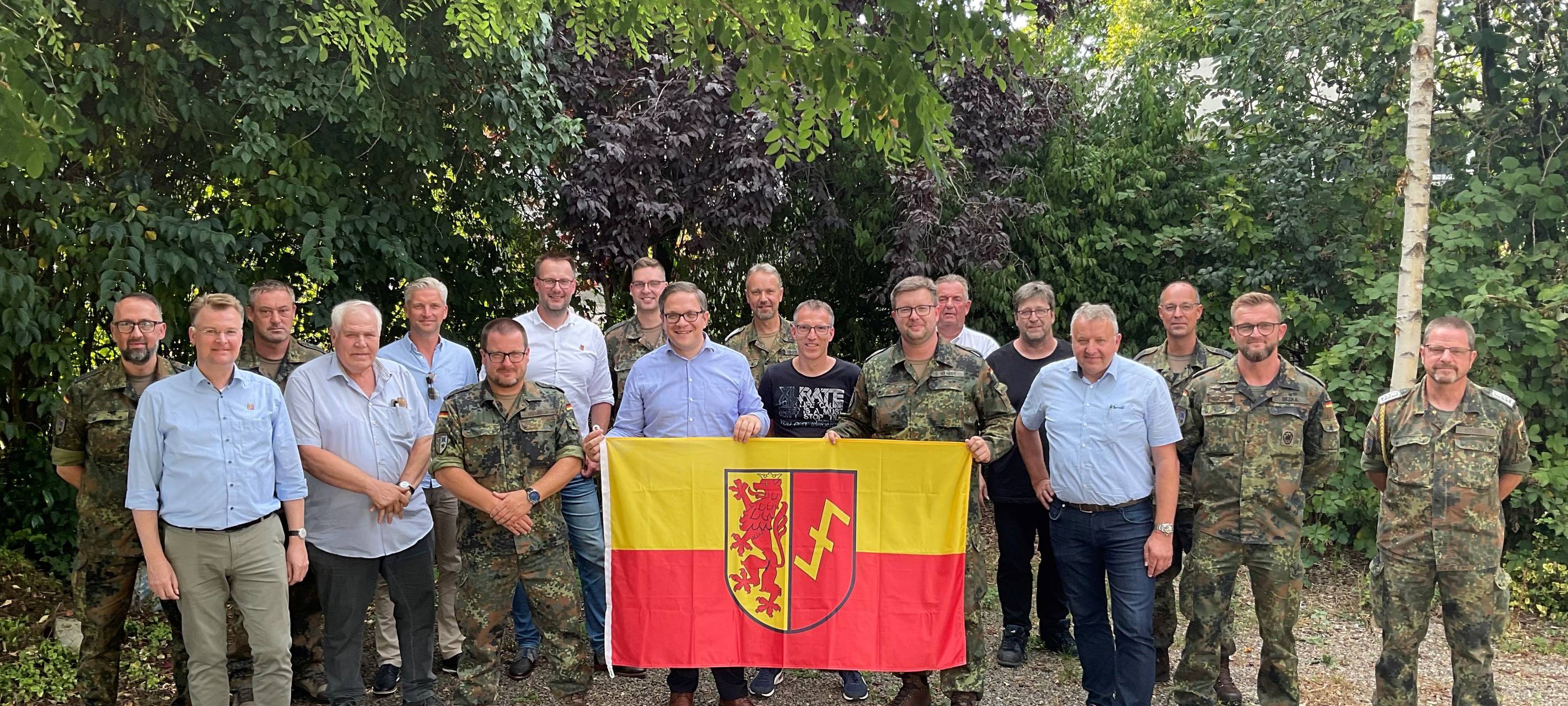 Erwitte feiert Partnerschaft mit Bundeswehreinheit