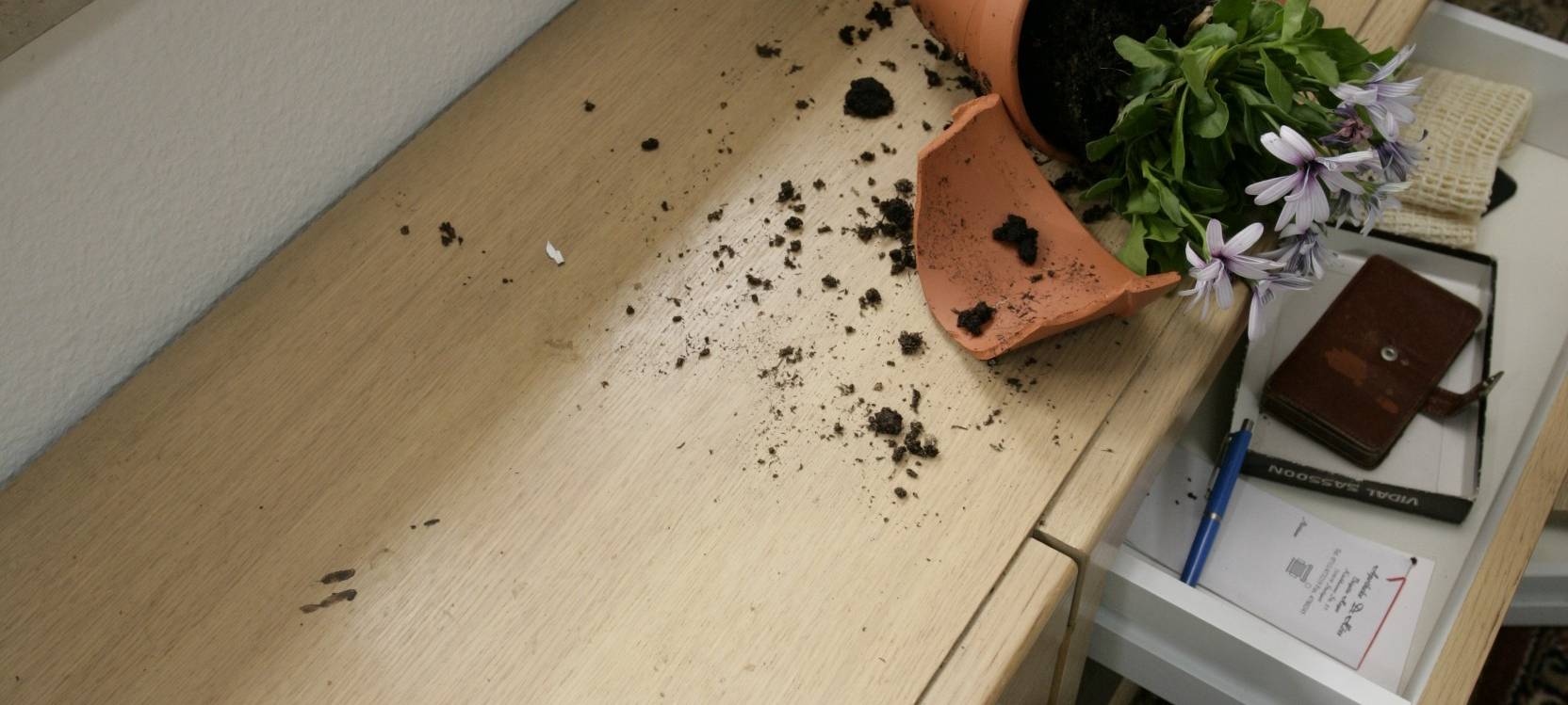 Symbolbild: Einbruchspuren