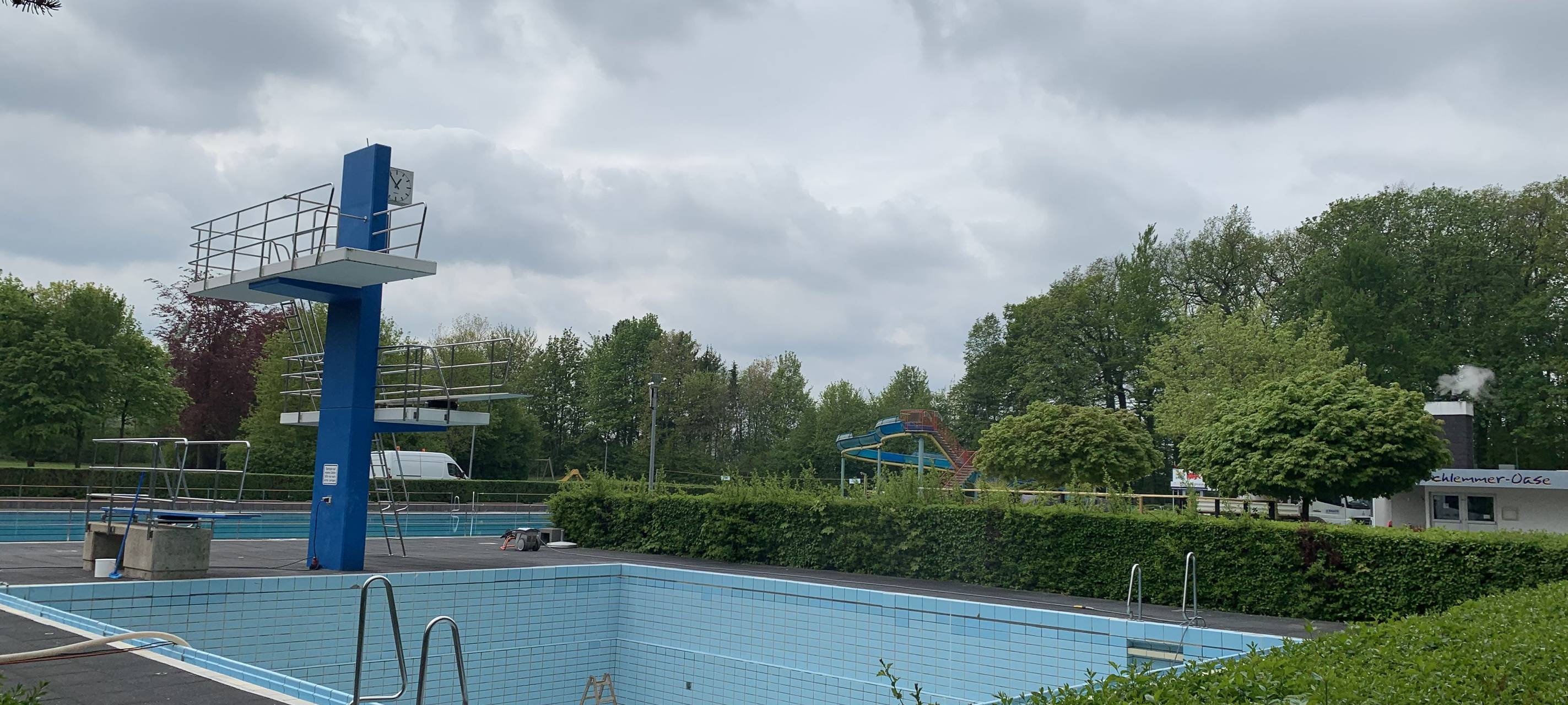 Waldfreibad Anröchte bereitet sich auf Saisonstart vor