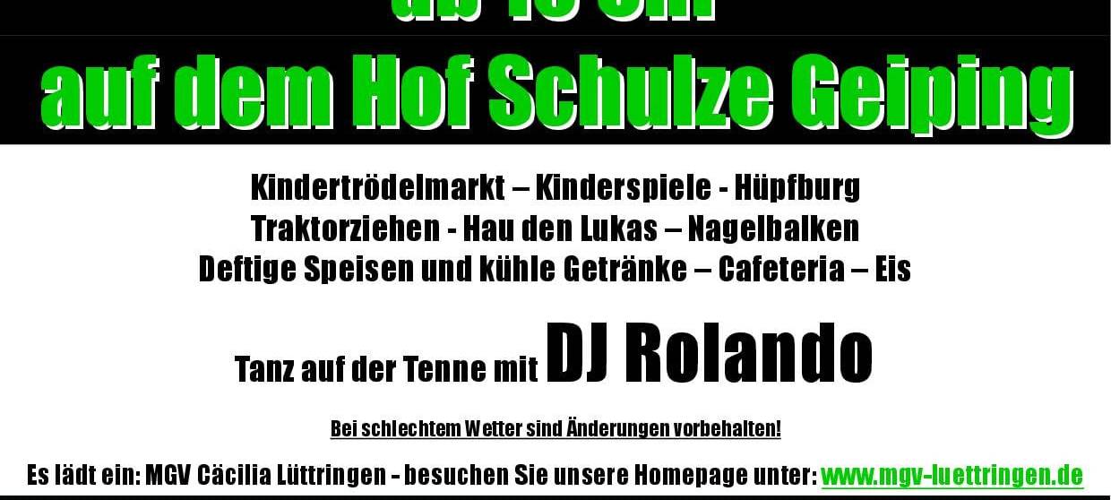 Vater- und Familientag Bauernhof Schulze- Geiping