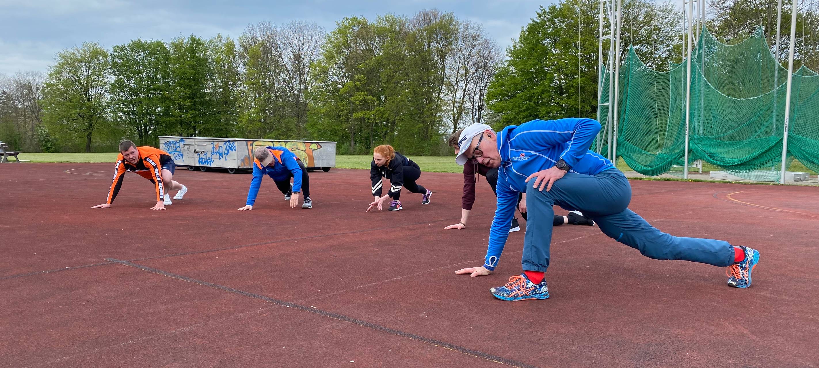 Das erste Training mit Laufcoach Bernd Schiermeister