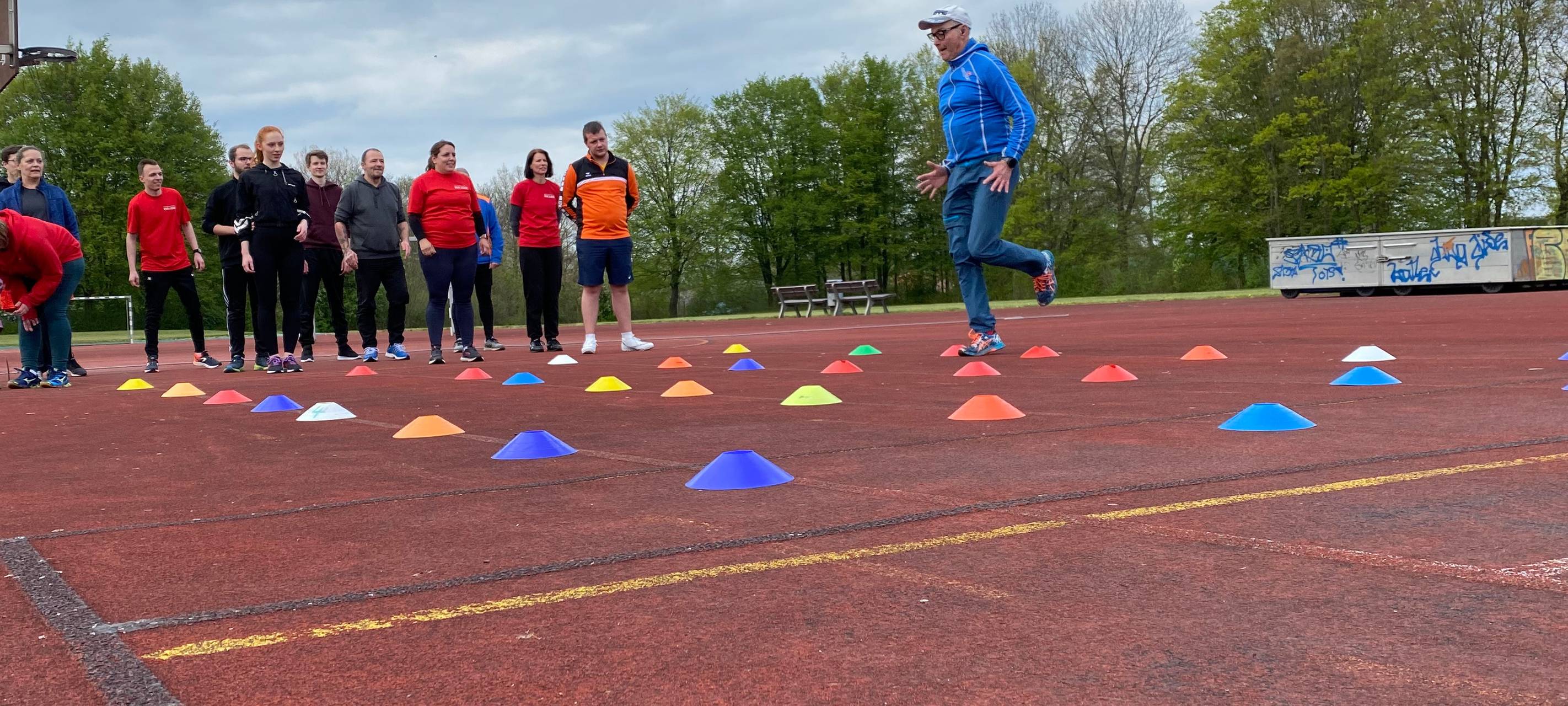 Das erste Training mit Laufcoach Bernd Schiermeister