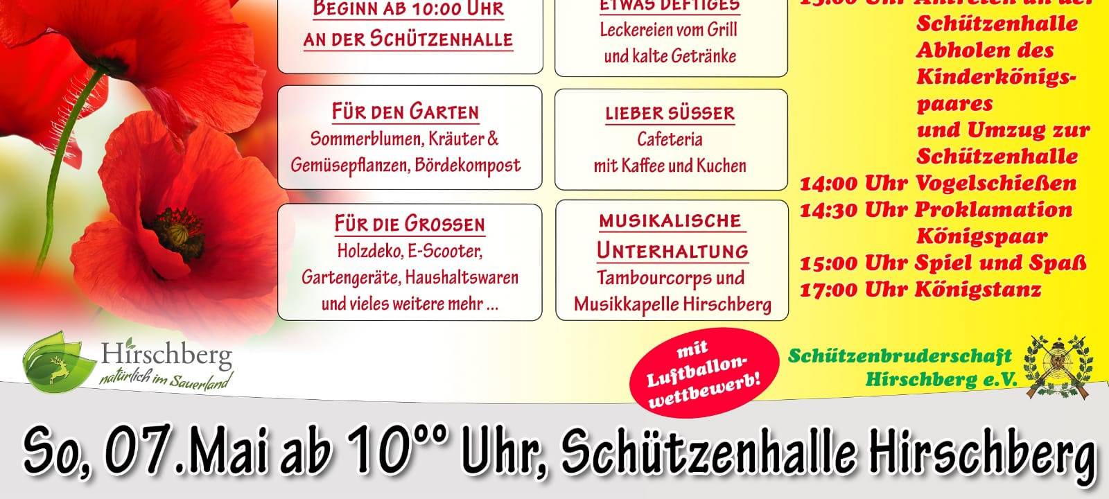 Hirschberg blüht auf & Kinderschützenfest
