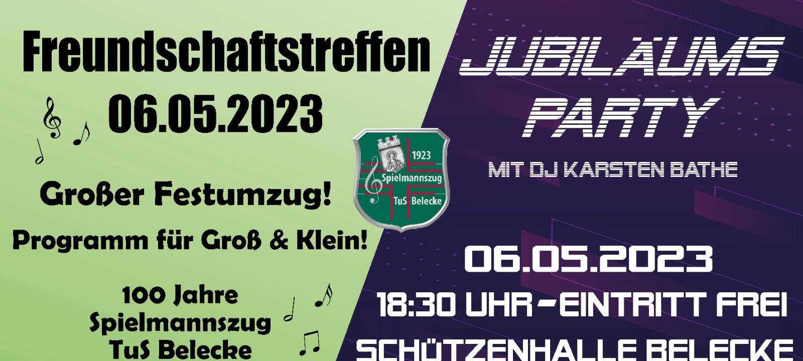 100 Jahre Spielmannszug TuS Belecke
