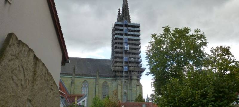 Soester Wiesenkirche vor Sanierungsarbeiten
