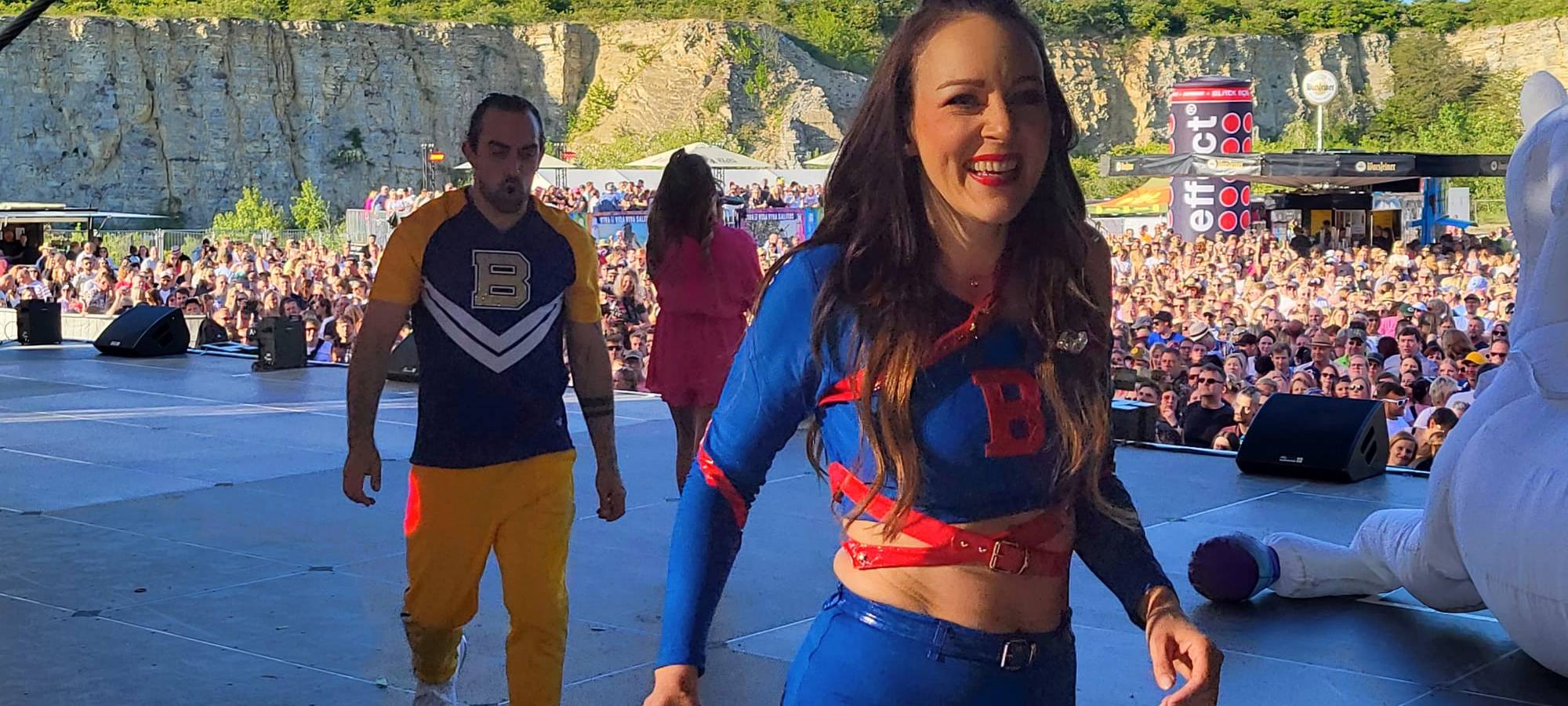 Mega Stimmung beim 90er& 2000er Event im Steinbruch