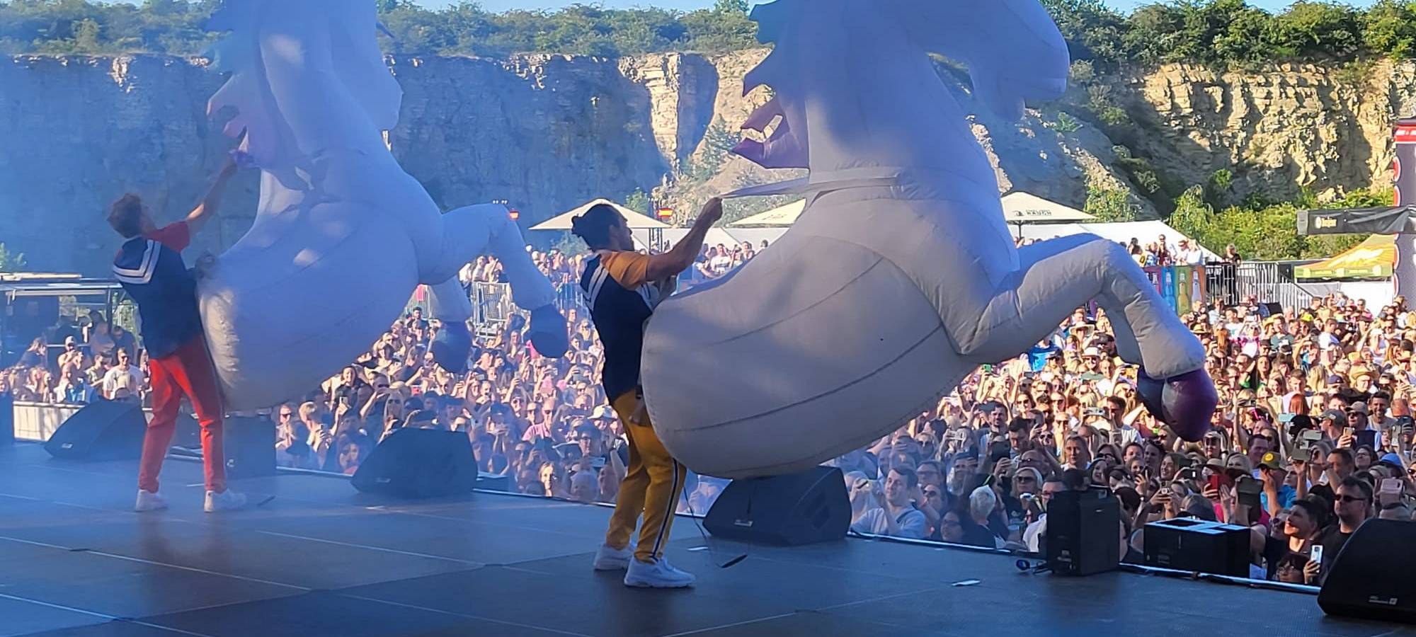 Mega Stimmung beim 90er& 2000er Event im Steinbruch