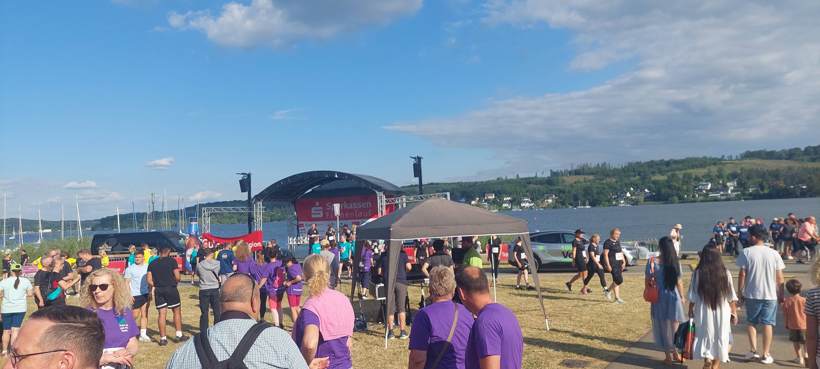 Der 11. Sparkassen-Firmenlauf am Möhnesee