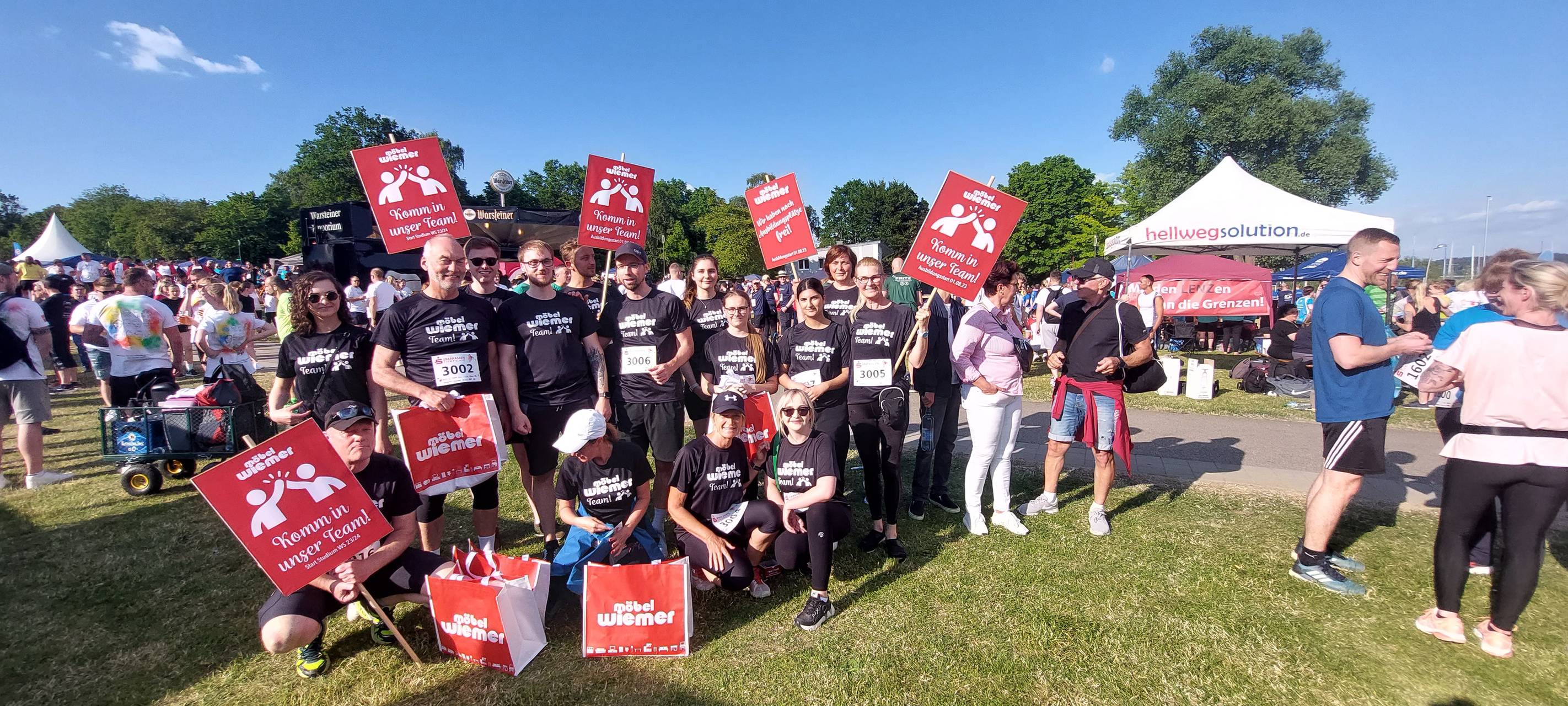 Der 11. Sparkassen-Firmenlauf am Möhnesee