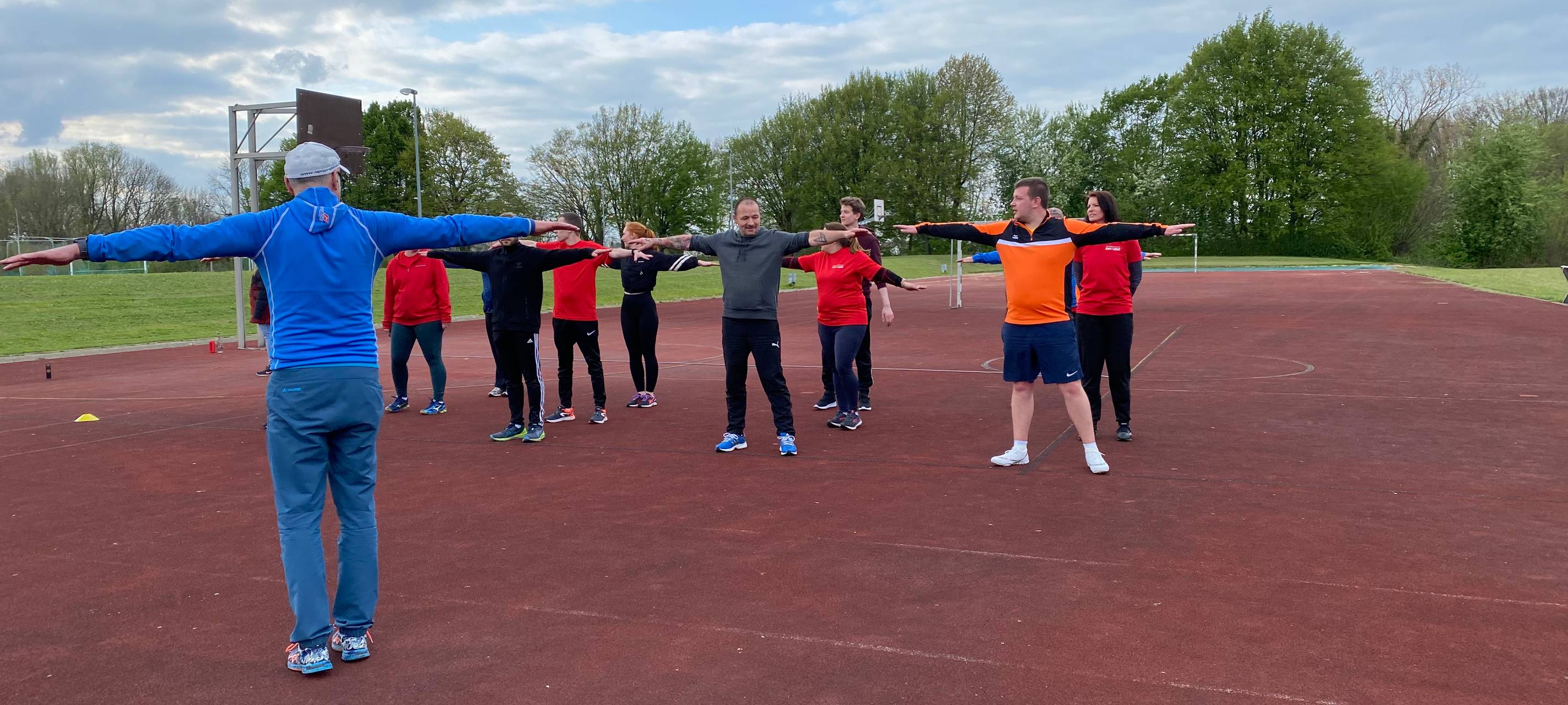 Steuerkanzlei Eva Lenz beim Training