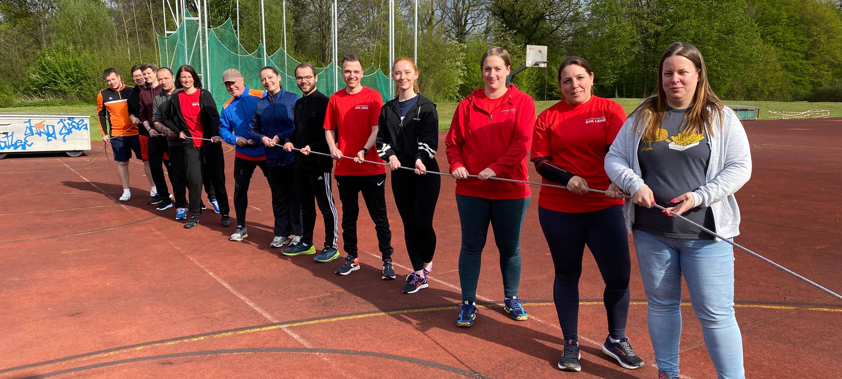 Steuerkanzlei Eva Lenz beim Training