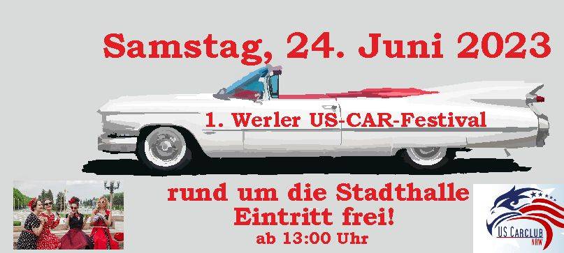 1. US-Car Treffen an der Stadthalle Werl