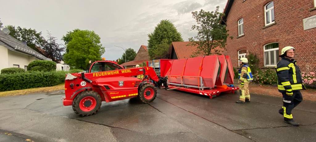 Die Unwetter im Kreis Soest sorgten für etliche Feuerwehreinsätze.
