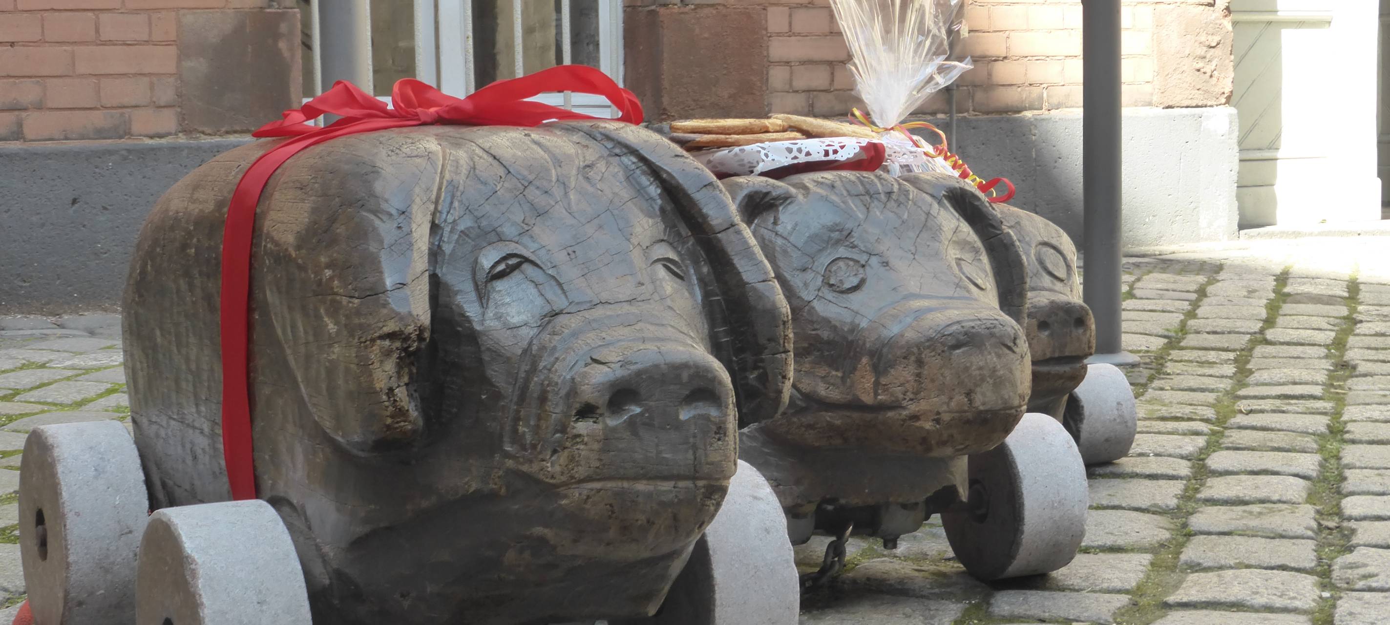 Bastelaktion: Ein viertes Schwein für Lippstadt