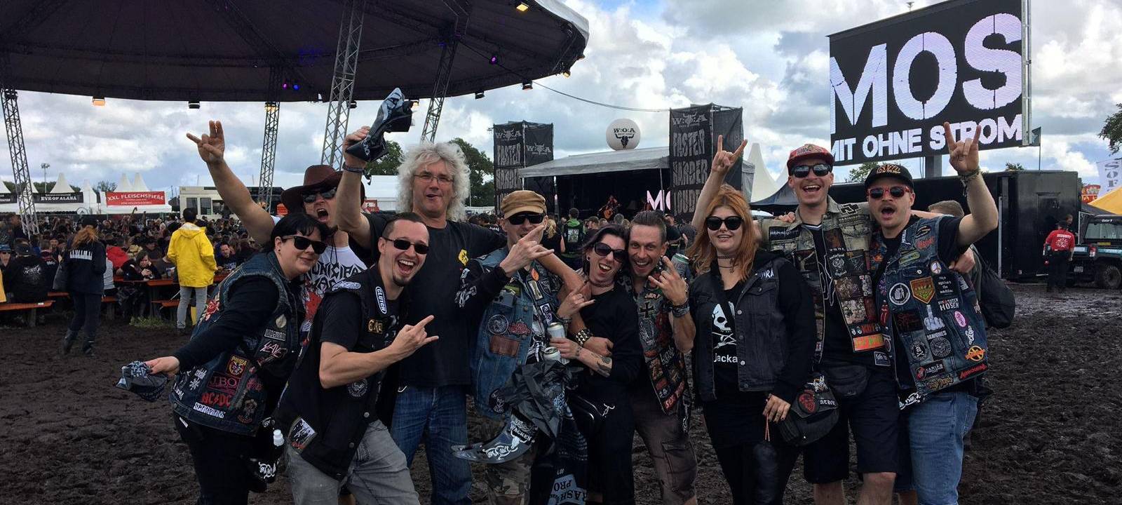 Soester Heavy-Metal Fans im Schlamm-Chaos Wacken