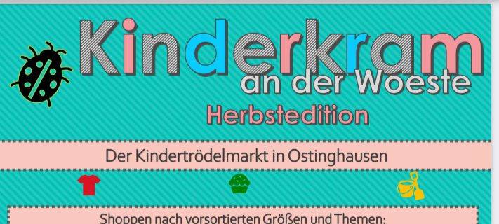 Kleiderkram an der Woeste