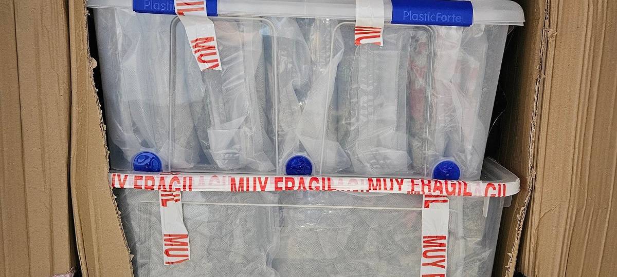 84 Kilo Marihuana in Werl gefunden.