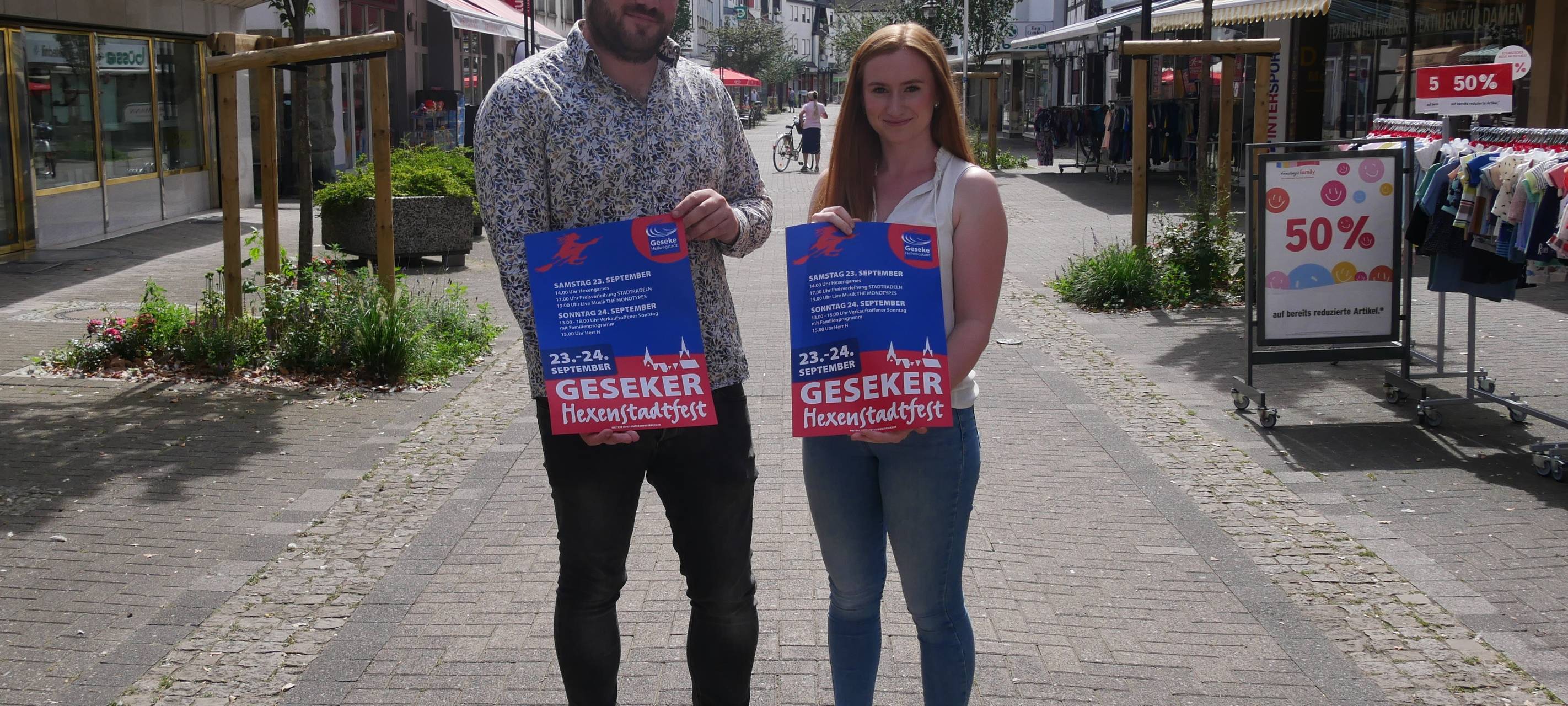 Stadt Geseke stellt Programm zum Hexenstadtfest vor.