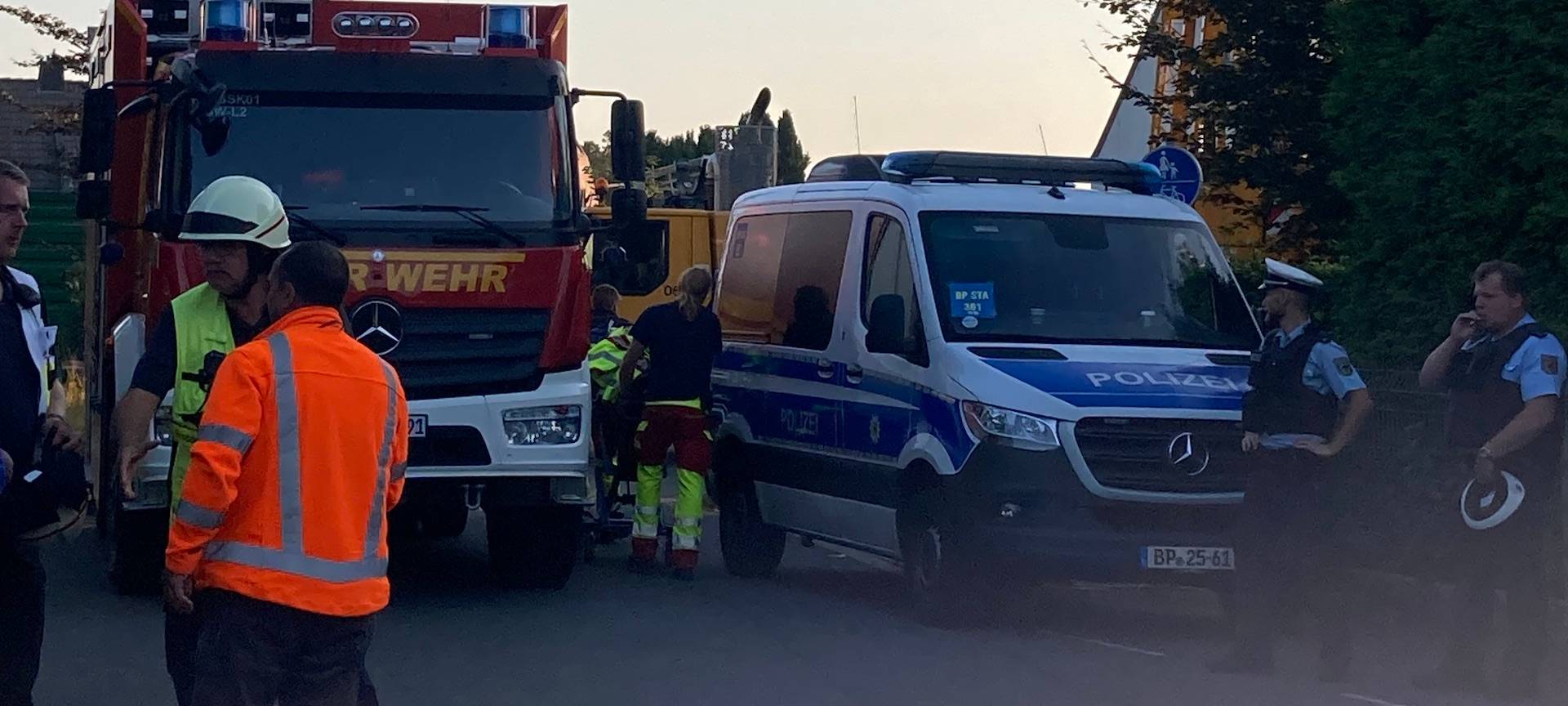 In Geseke ist ein Güterzug verunglückt.