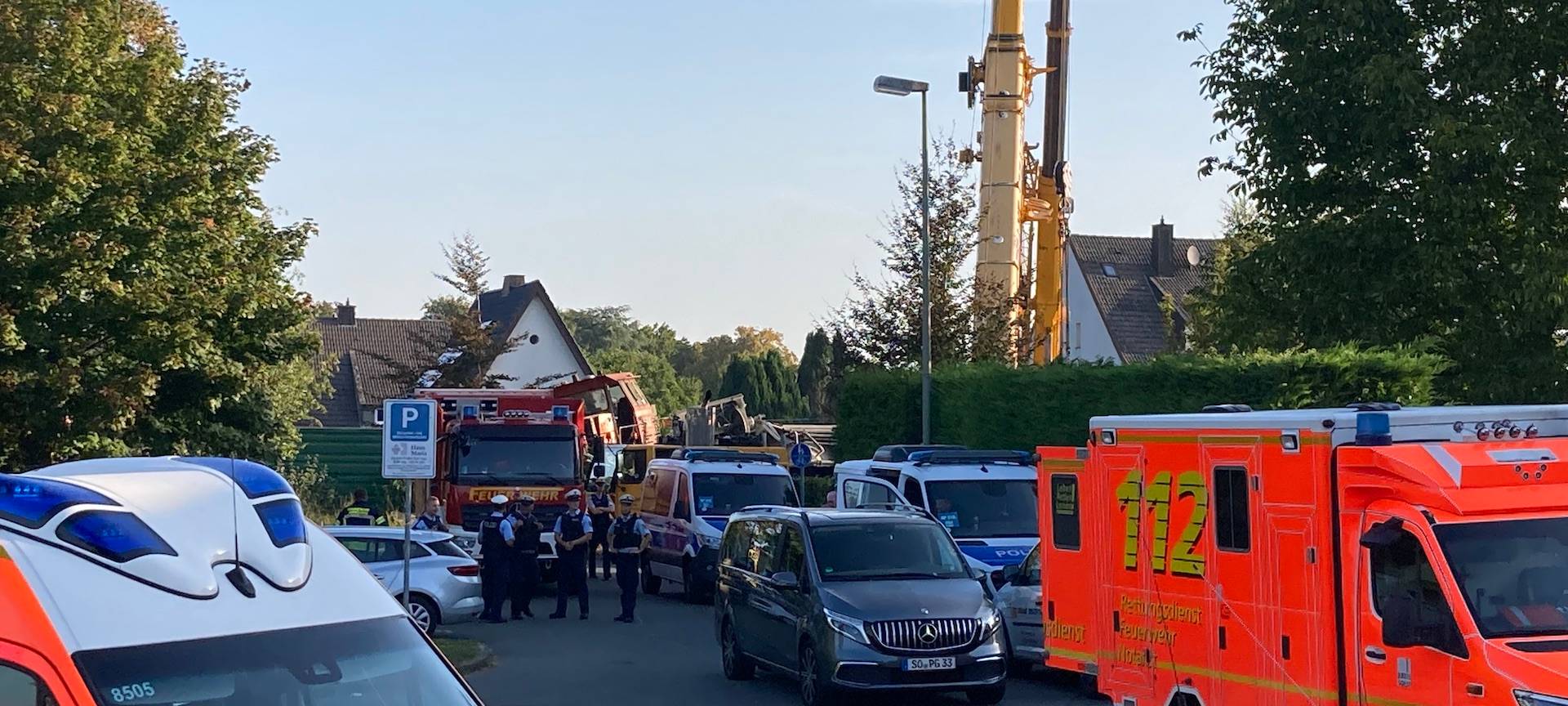 In Geseke ist ein Güterzug verunglückt.