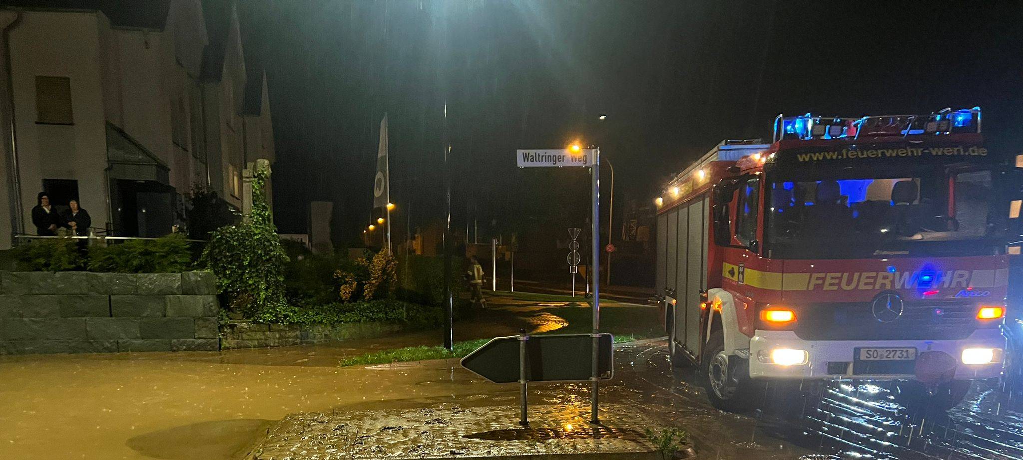 Kreis Soest: Wetterlage sorgt für Einsätze