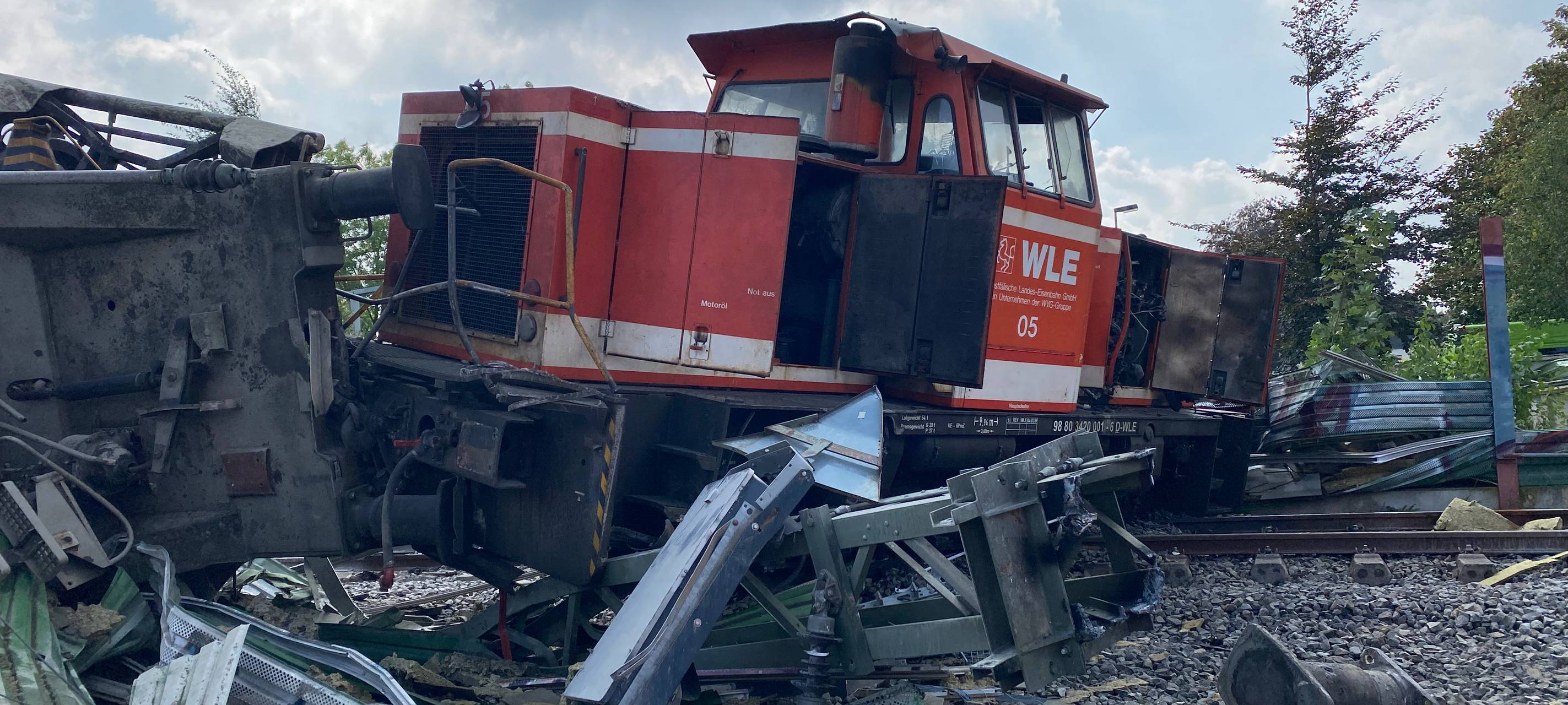 Geseke: Bergungsarbeiten nach Zugunglück laufen