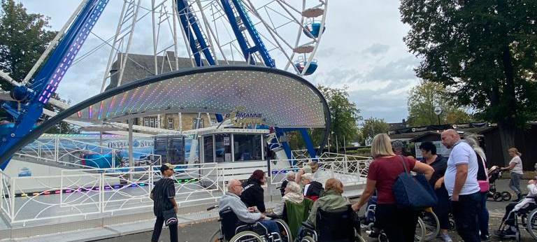 Die Erwitter Schlosskirmes 2023 ist eröffnet.