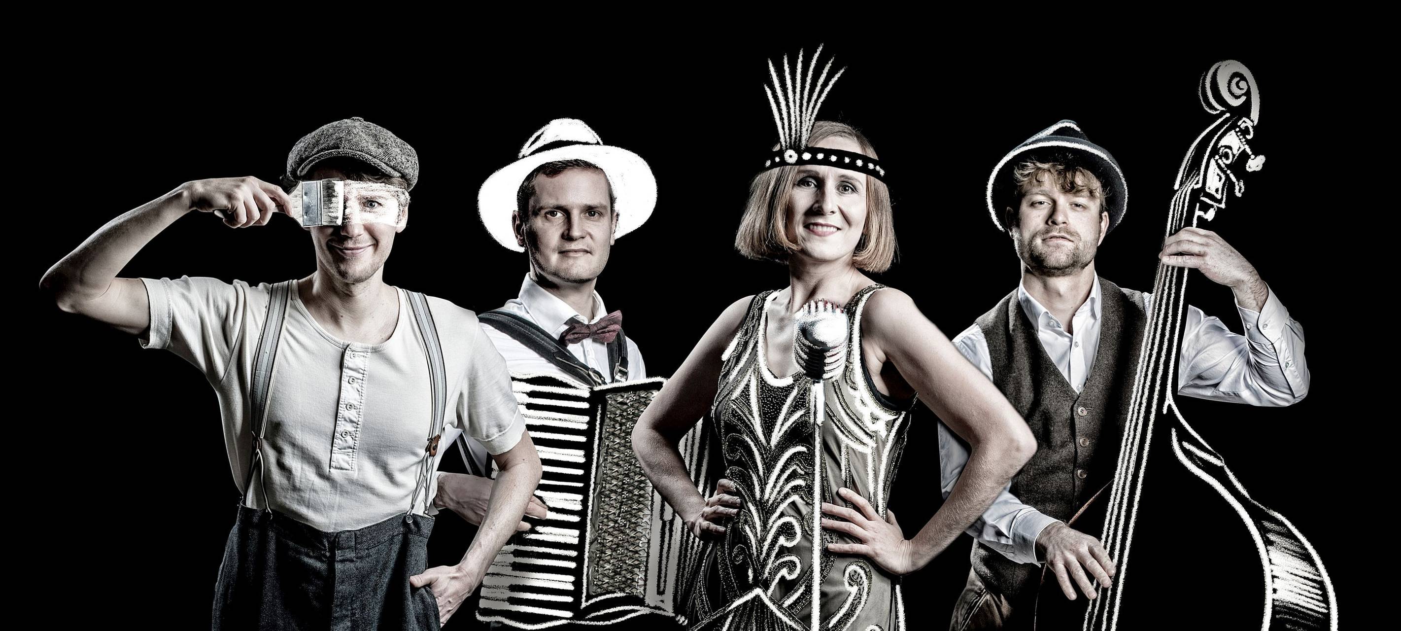 Poetische Amüsierschau: Robert Nippoldt & das Trio Größenwahn