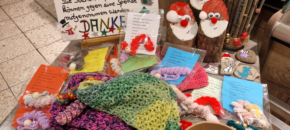 Bäckerei Hosselmann Spendentisch