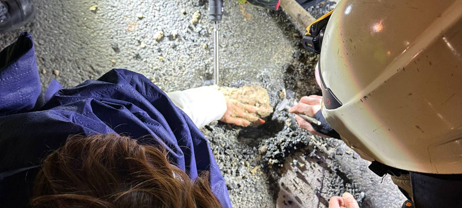 Klimaaktivisten blockieren Kreuzung in Lippstadt