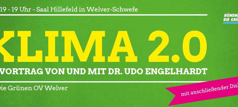 Klimatalk in Welver-Schwefe - Klima 2.0 Was kommt? Was tun?