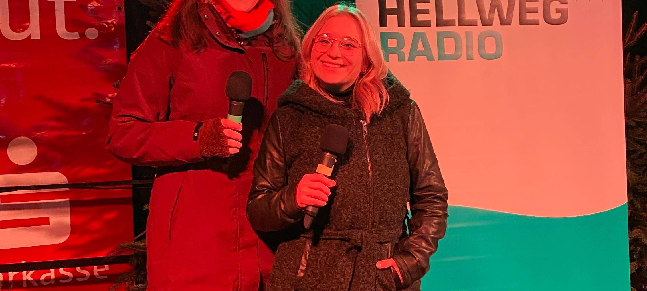 Hellweg Radio beim Adventsleuchten in Werl