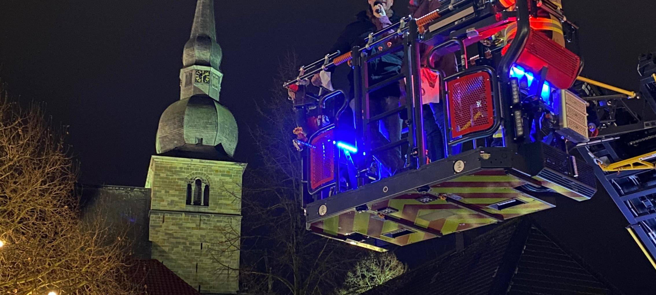 Hellweg Radio beim Adventsleuchten in Werl