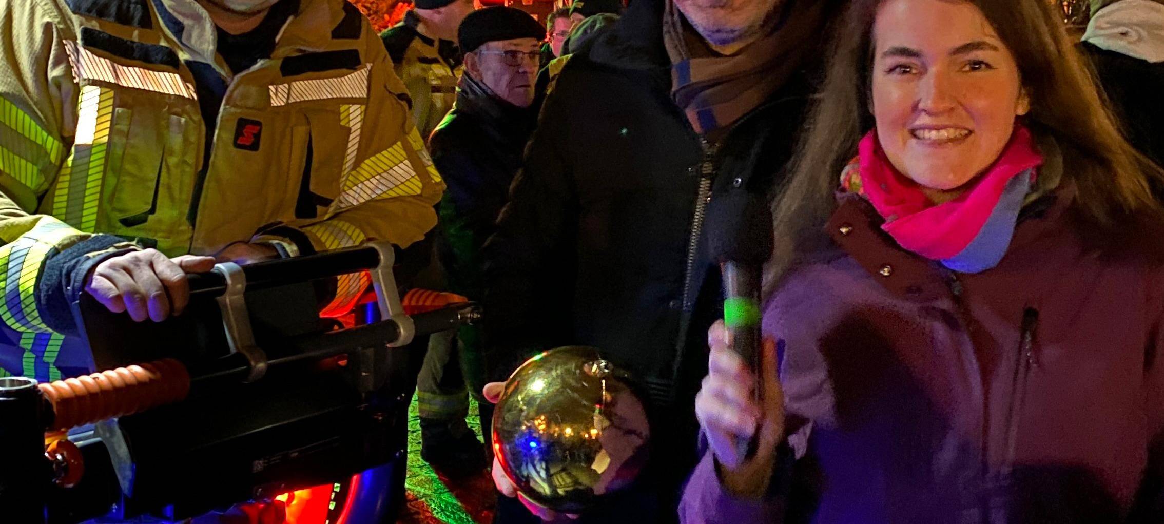 Hellweg Radio beim Adventsleuchten in Werl