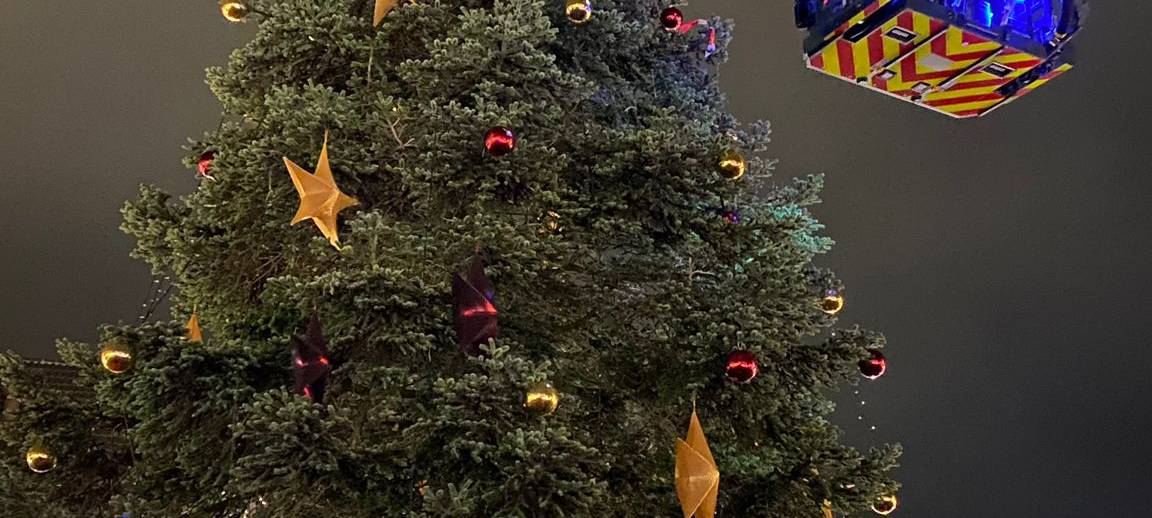 Hellweg Radio beim Adventsleuchten in Werl