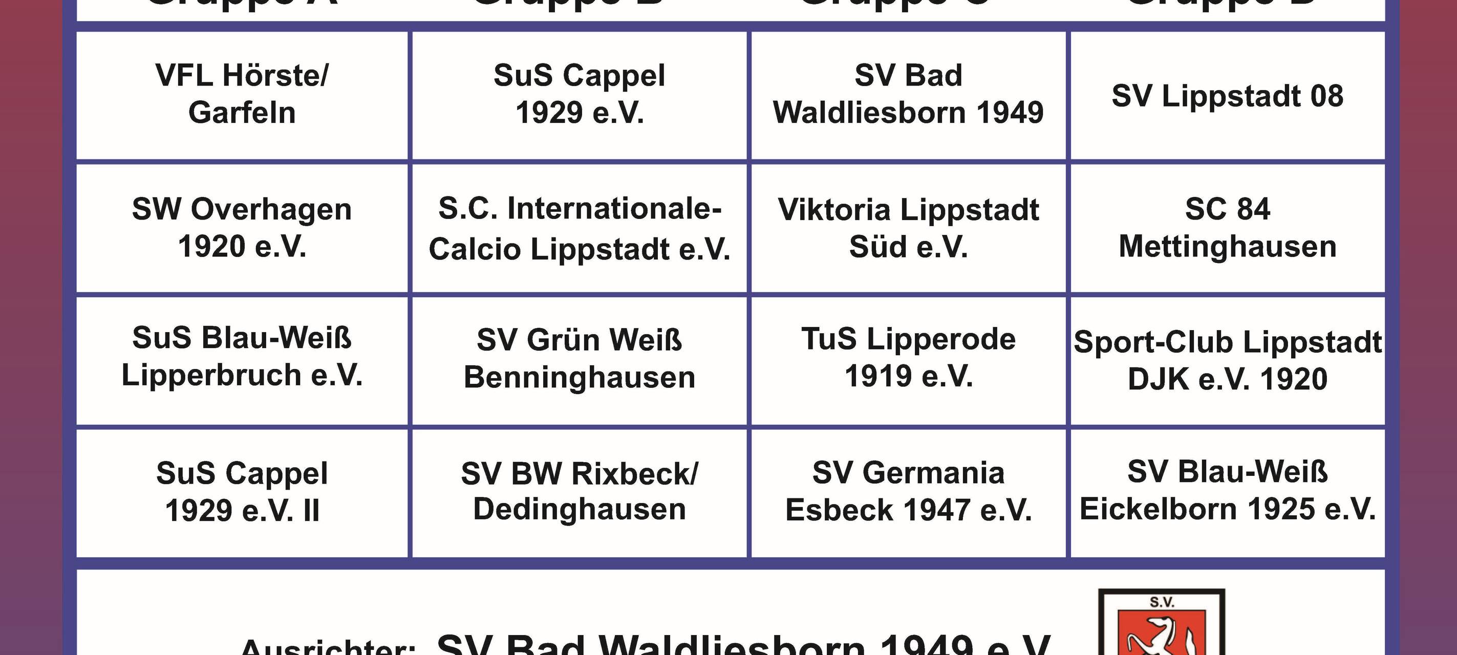 Fußball-Hallenstadtmeisterschaft 2024
