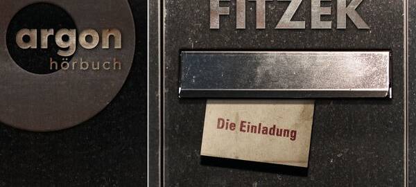 Buchcover Sebastian Fitzek zum neuen Buch "Die Einladung"