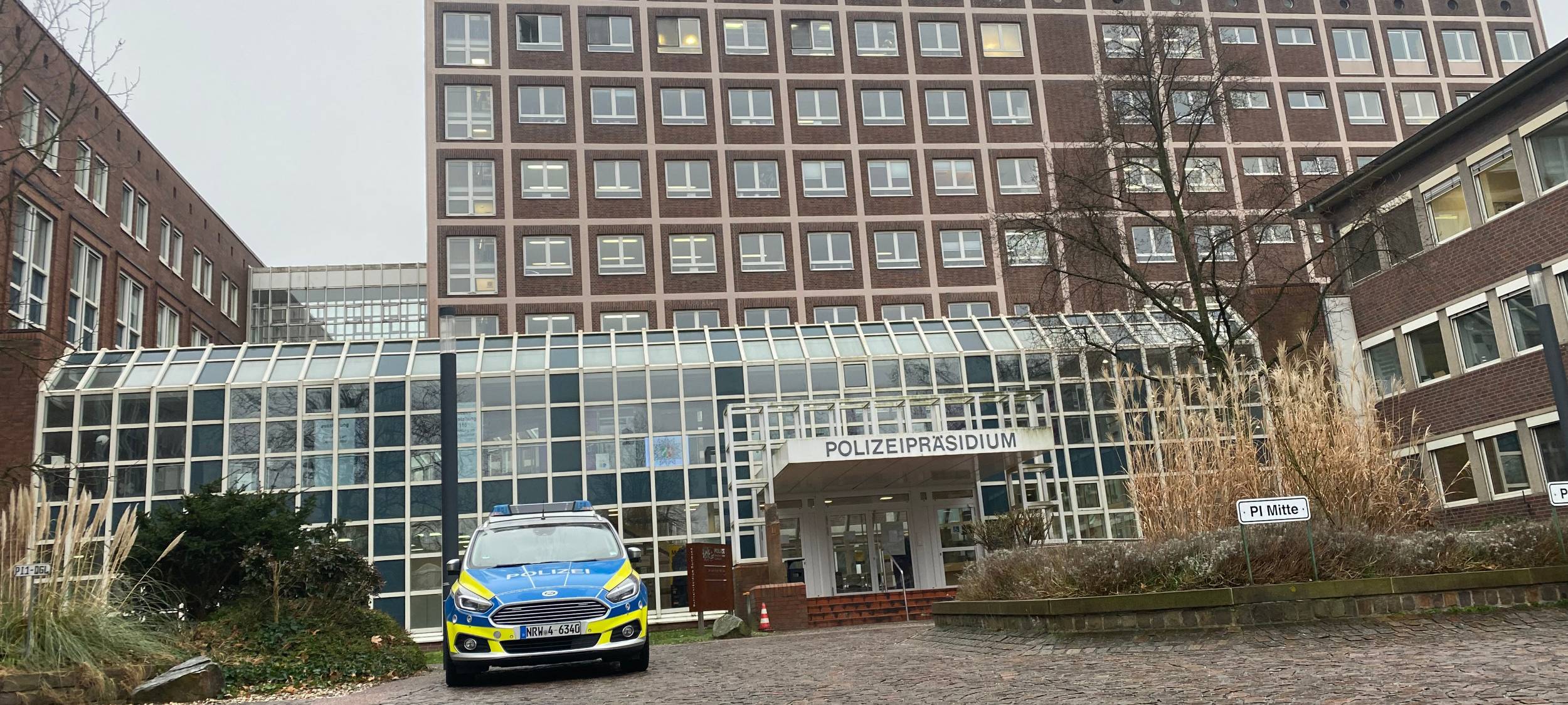 Das Polizeipräsidium in Dortmund.