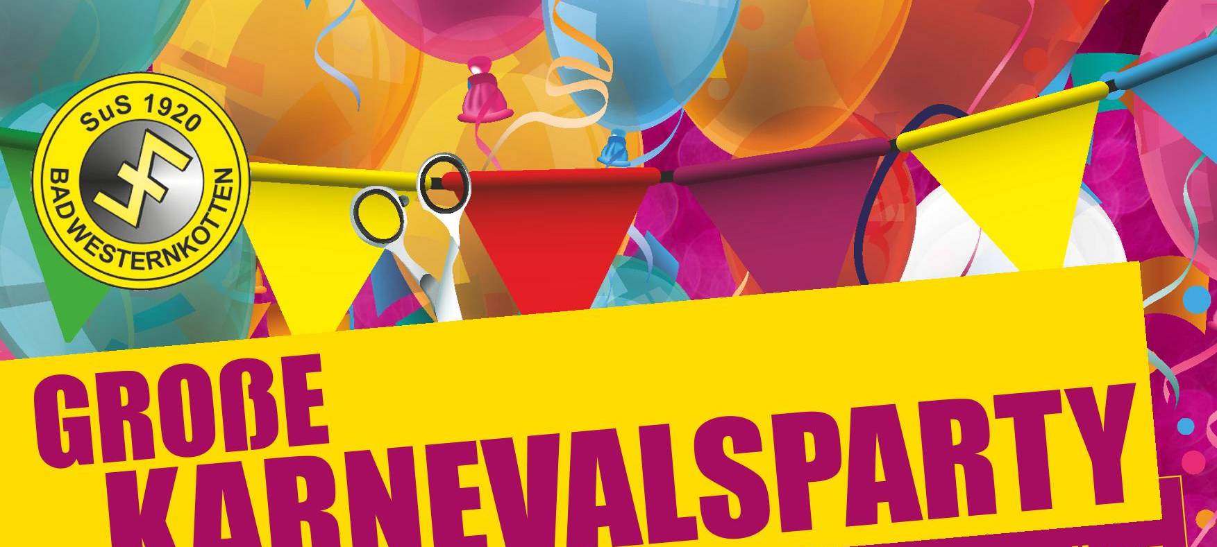 Große Karnevalsfeier in der Schützenhalle