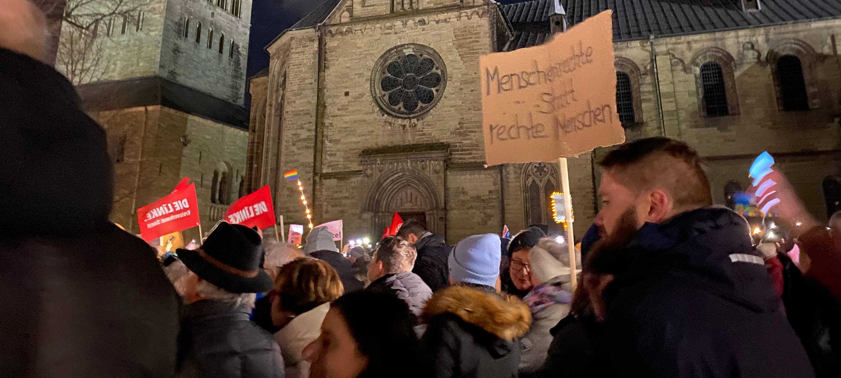 Soest zeigt Flagge - 3000 demonstrieren gegen Rechts