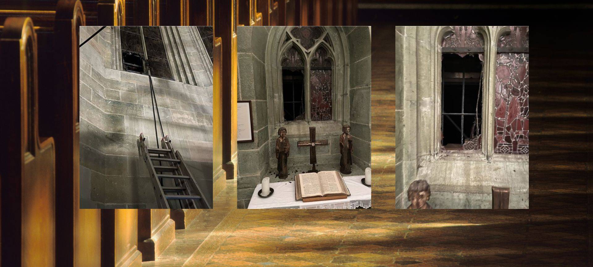 Einbruch: Soester Wiesenkirche - An Kabel abgeseilt