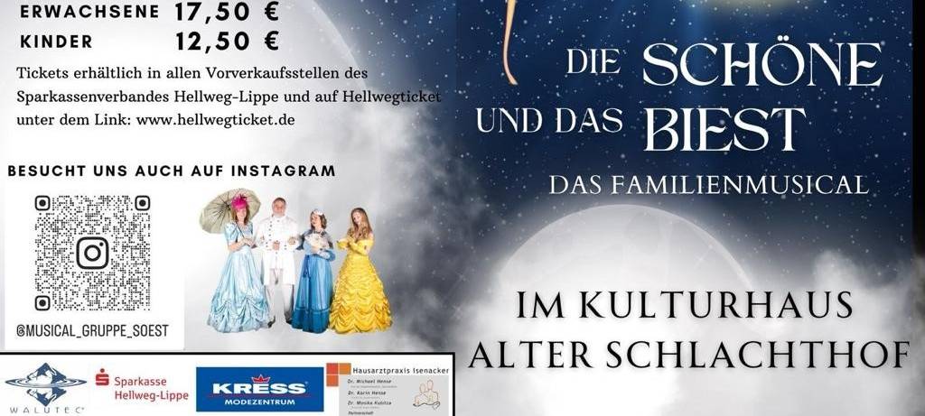 Die Schöne und das Biest - das Familienmusical