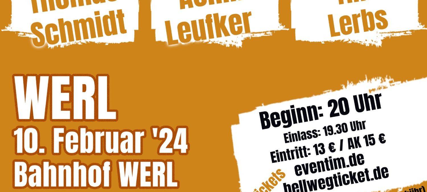 Dicke Lippe Comedy Show im Bahnhof Werl