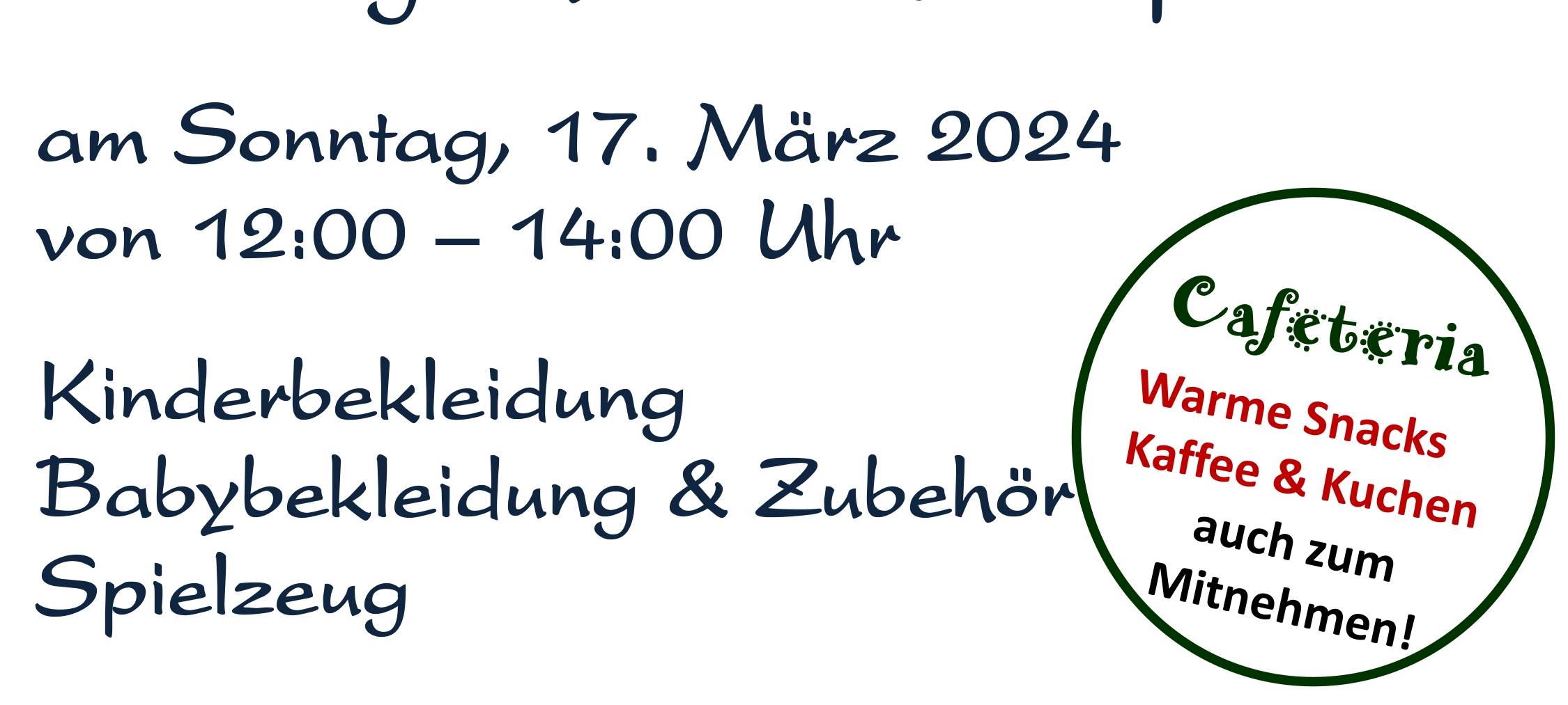 Kinderklamotten- und Spielzeugmarkt