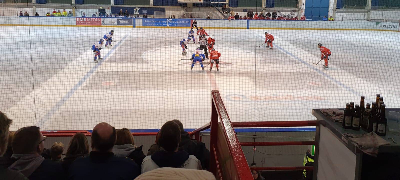 Die Soester "Bördeindianer" im Duell gegen den ESC Kristall Lippstadt.